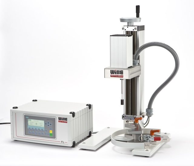 Fully Automatic Laboratory Vane Shear Tester APS Wille Geotechnik
